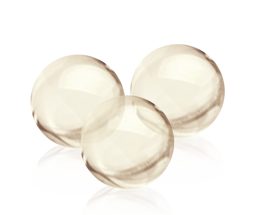 White Omega pearlz